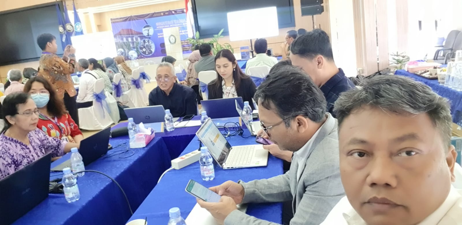 Menghadiri Monitoring dan Evaluasi Program Matching Fund Tahun 2023