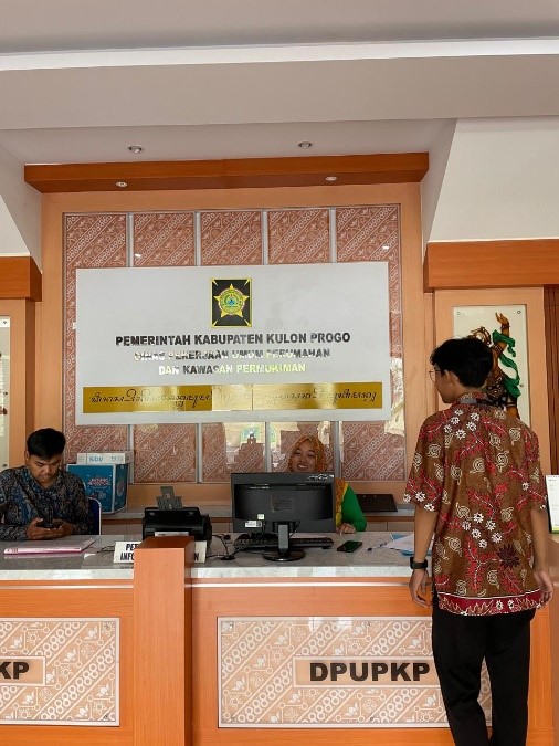Konfirmasi titik lokasi pengajuan PBG/SLF Kabupaten Kulon Progo