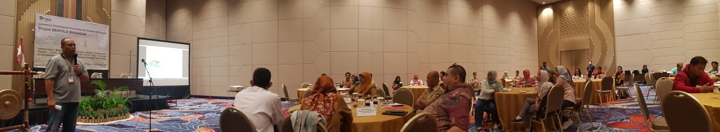 menhadiri acara Habitat For Humanity Indonesi dengan judul kegiatan "Membangun Masyarakat Berketahanan Melalui Pembangunan Rumah Layak dan Fasilitas WASH 