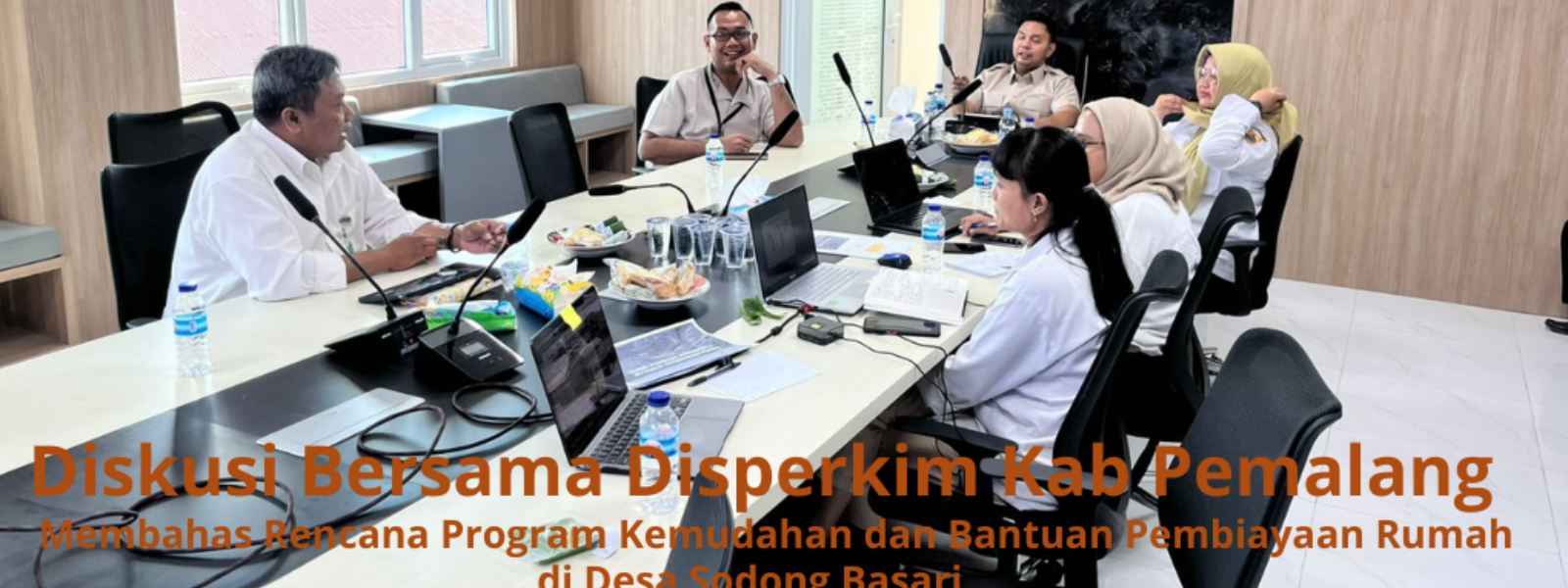 Rapat Koordinasi Bersama Disperkim Pemkab. Pemalang