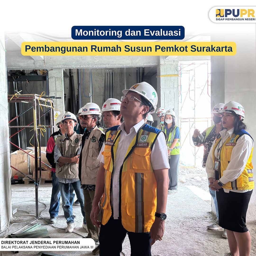 Pembangunan Rumah Susun Pemkot Surakarta